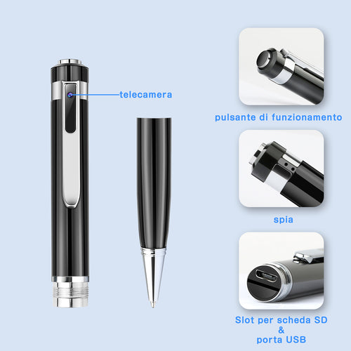 1080P HD Mini Camera Pen