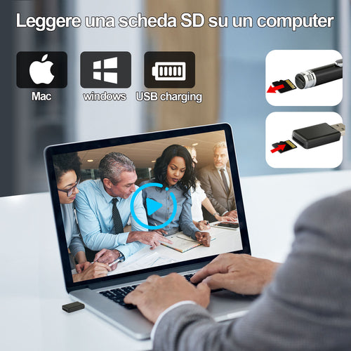 1080P HD Mini Camera Pen